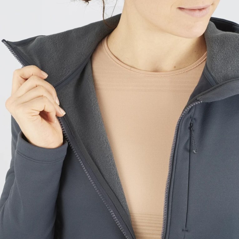 Black Salomon Essential Xwarm Women's Jackets | IE TB1925